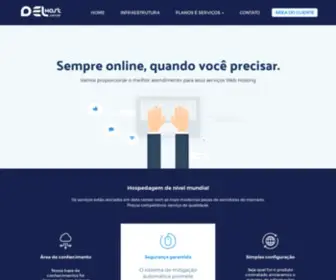 Delhost.com.br(Hospedagem de site de alta qualidade) Screenshot
