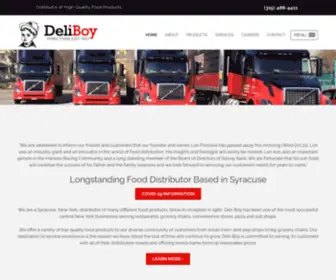 Deli-BOY.com(Deli-Boy, More Than Just Deli) Screenshot