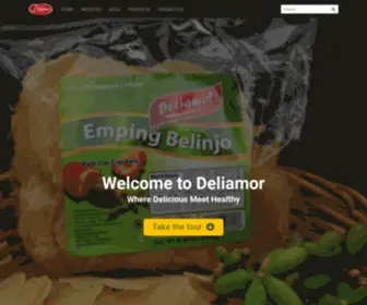 Deliamor.com(Where Delicious Meet Healthy) Screenshot