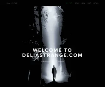 Deliastrange.com(Delia Strange) Screenshot