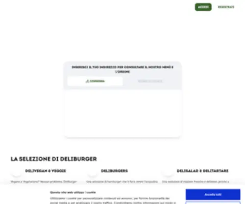 Deliburger.it(DELIBURGER FIRENZE) Screenshot