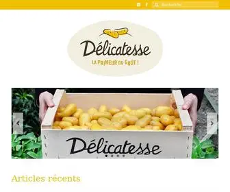 Delicatesse-Drome.fr(Pomme de terre Delicatesse de la Drome) Screenshot