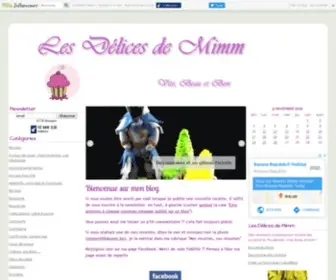 Delicesdemimm.com(Recettes fêtes) Screenshot