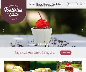 Deliciasdovalle.com.br(Delícias do Valle) Screenshot