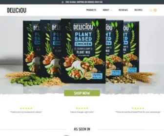Deliciou.com(Products That Make Plant) Screenshot