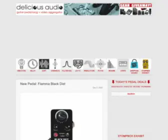 Delicious-Audio.com(Delicious Audio) Screenshot