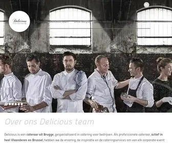 Delicious-Catering.be(Delicious Catering) Screenshot