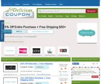 Deliciouscoupon.com(金沙注册) Screenshot