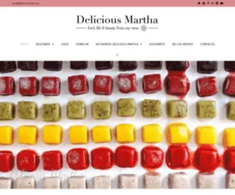Deliciousmartha.com(En Delicious Martha encontrarás todo tipo de recetas) Screenshot