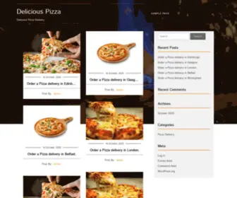 Deliciouspizza.co.uk(Delicious Pizza Delivery) Screenshot