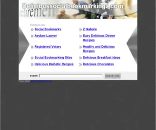 Delicioussocialbookmarkingz.com(The Leading Delicious Social Bookmarking Site on the Net) Screenshot