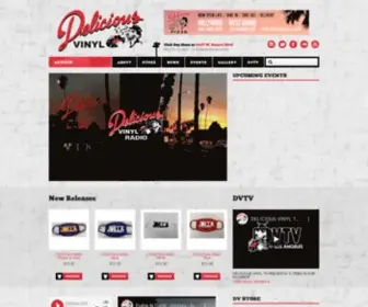 Deliciousvinyl.com(Delicious Vinyl) Screenshot
