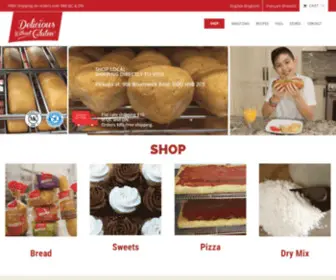 Deliciouswithout.com(Delicious Without Gluten) Screenshot