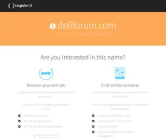 Deliforum.com(Türkiye'nin) Screenshot