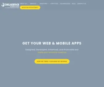 Deligence.com(Deligence Technologies) Screenshot