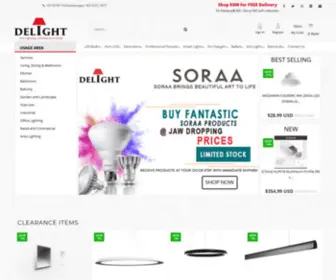 Delight-Opto.com(DELIGHT OptoElectronics Pte) Screenshot