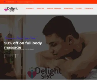 Delight-Spa.in(Delight Spa Nerul Navi Mumbai) Screenshot