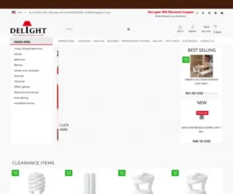 Delight.com.sg(DELIGHT OptoElectronics Pte) Screenshot