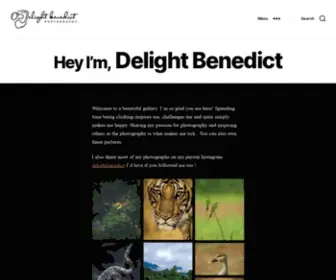 Delightcb.com(Delight Benedict photograph Expert) Screenshot