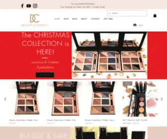 Delightcosmetics.com(Canada) Screenshot