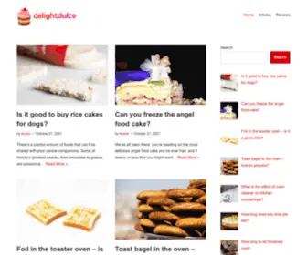 Delightdulce.com(The sweetest website you will ever visit) Screenshot