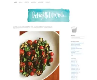 Delightfulcrumb.com(Delightful Crumb) Screenshot