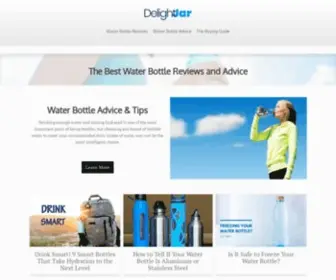 Delightjar.com(The Best Water Bottle Reviews and Advice) Screenshot