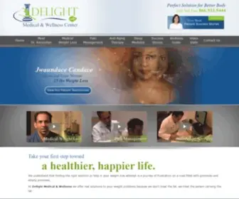 Delightmedical.com(Weight Loss Clinic Santa Monica) Screenshot