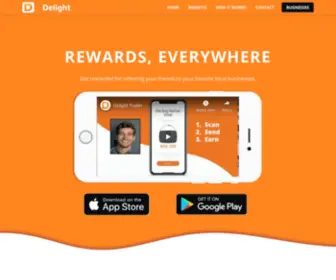 Delightrewards.com(Earn Rewards Everywhere) Screenshot