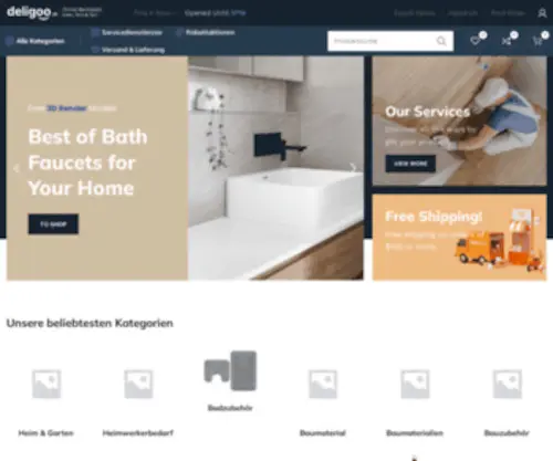 Deligoo.de(Online Kaufberater & Vergleichsseite) Screenshot