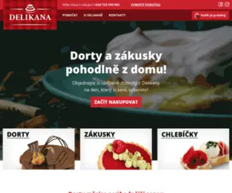 Delikana.cz(Cukrárna) Screenshot