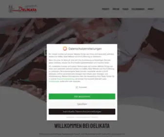 Delikata.de(Magdeburger Fleisch) Screenshot