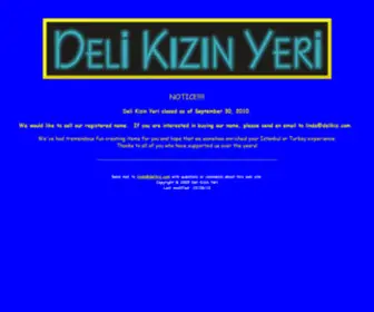 Delikiz.com(Deli Kizin Yeri) Screenshot