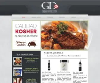 Delikosher.com(SUPERMERCADO) Screenshot