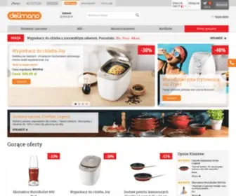 Delimano.pl(Ceramiczne garnki i patelnie na wszystkie rodzaje kuchenek) Screenshot