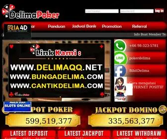 Delimapoker.com(Agen Terpercaya) Screenshot