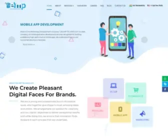 Delimp.com(Web Design and Mobile App Development Company) Screenshot