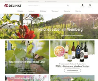 Delinat.ch(Wein aus reicher Natur online bestellen) Screenshot