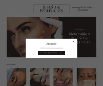 Delineadopermanent.com(DISEÑO & PERFECCIÓN) Screenshot