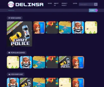 Delinsa.com(Play free online games on your browser) Screenshot