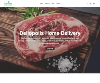 Deliopolis.com(Quality food supplies) Screenshot