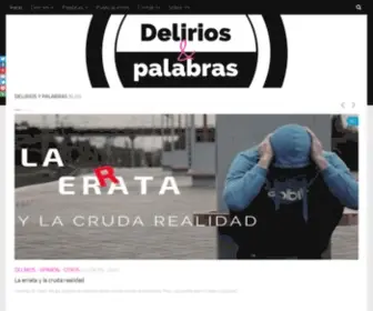 Deliriosypalabras.com(Deliriosypalabras) Screenshot