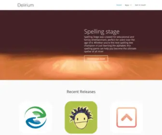 Delirium.com(Mobile App Design and Development) Screenshot