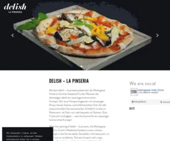 Delish.ch(La pinseria) Screenshot