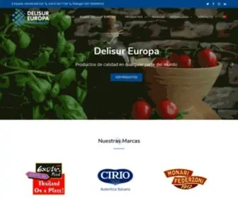 Delisureuropa.com(Delisur Europa) Screenshot