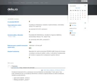 Deliu.ro(Moodle) Screenshot