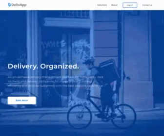 Delivapp.com(Organize and scale your food delivery business) Screenshot