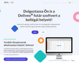 Deliveo.eu(Futár Szoftver) Screenshot