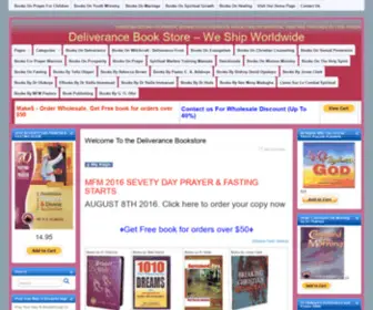 Deliverancebookstore.com(Deliverance Book Store) Screenshot