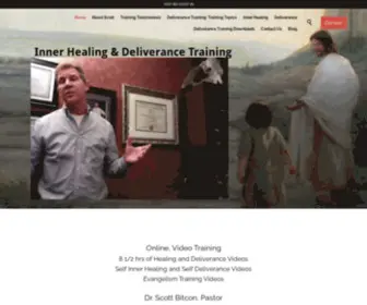 Deliverancetraining.net(Deliverance Training) Screenshot
